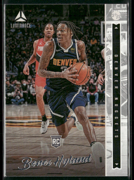 Bones Hyland 2021-22 Panini Chronicles #238 RC Denver Nuggets
