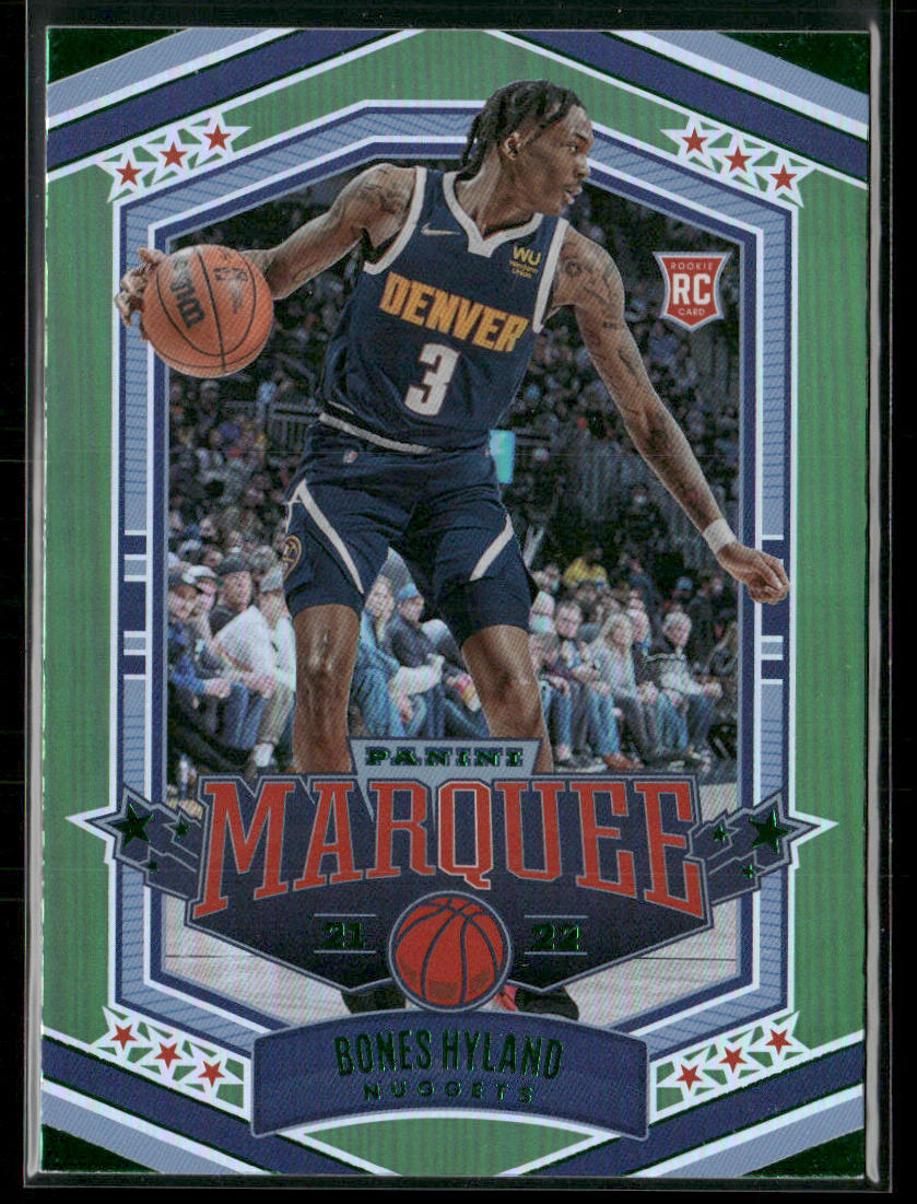 Bones Hyland 2021-22 Panini Chronicles #339 Denver Nuggets