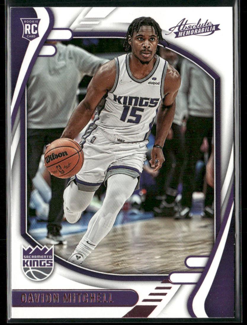 Davion Mitchell 2021-22 Panini Chronicles #210 Sacramento Kings