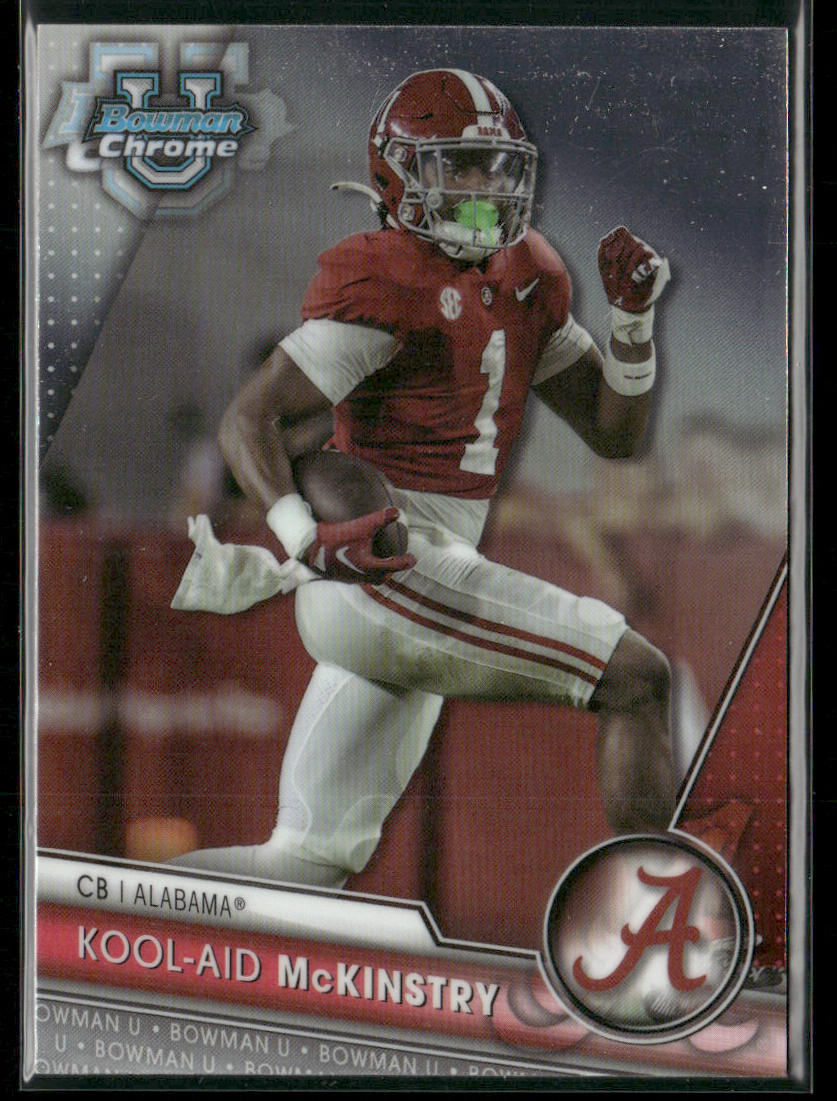 Kool-Aid McKinstry 2023 Bowman University Chrome #70 Alabama Crimson Tide