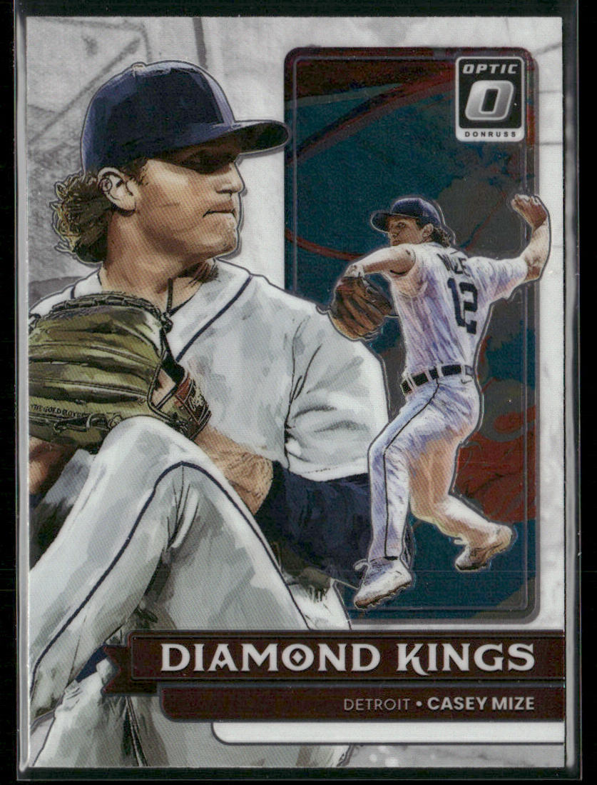 Casey Mize 2022 Donruss Optic #8 Detroit Tigers