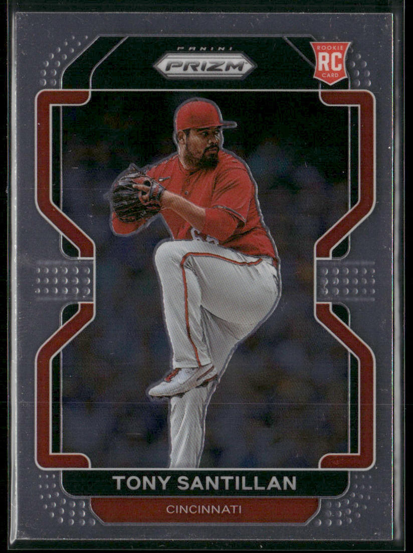 Tony Santillan 2022 Panini Prizm #188 RC Cincinnati Reds