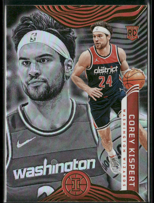 Corey Kispert 2021-22 Panini Illusions #165 RC Washington Wizards