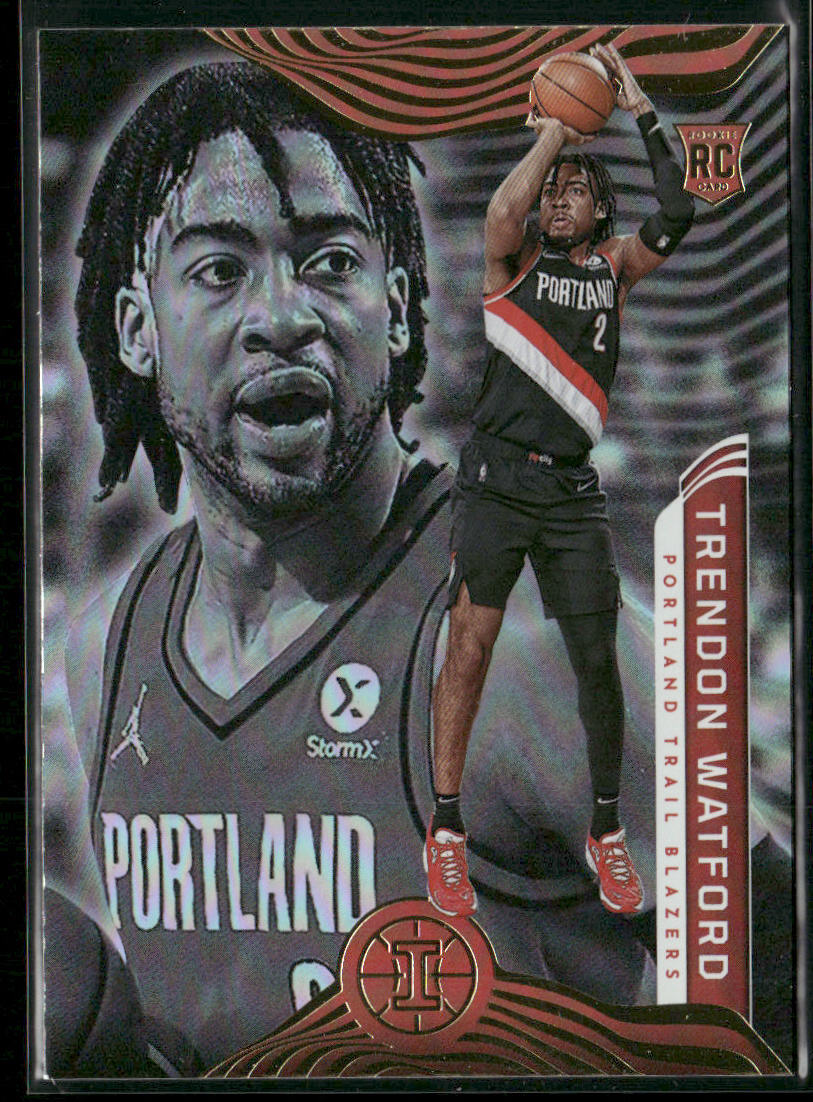 Trendon Watford 2021-22 Panini Illusions #200 RC Portland Trail Blazers
