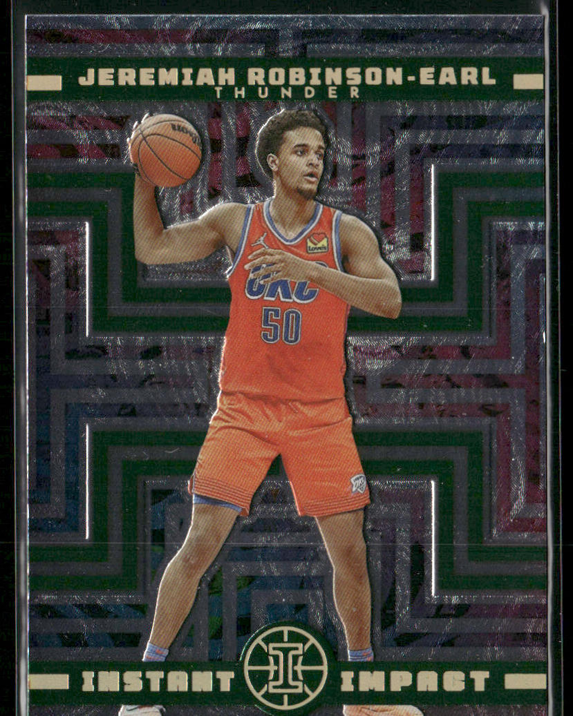Jeremiah Robinson-Earl 2021-22 Panini Illusions Instant Impact #20 Thunder