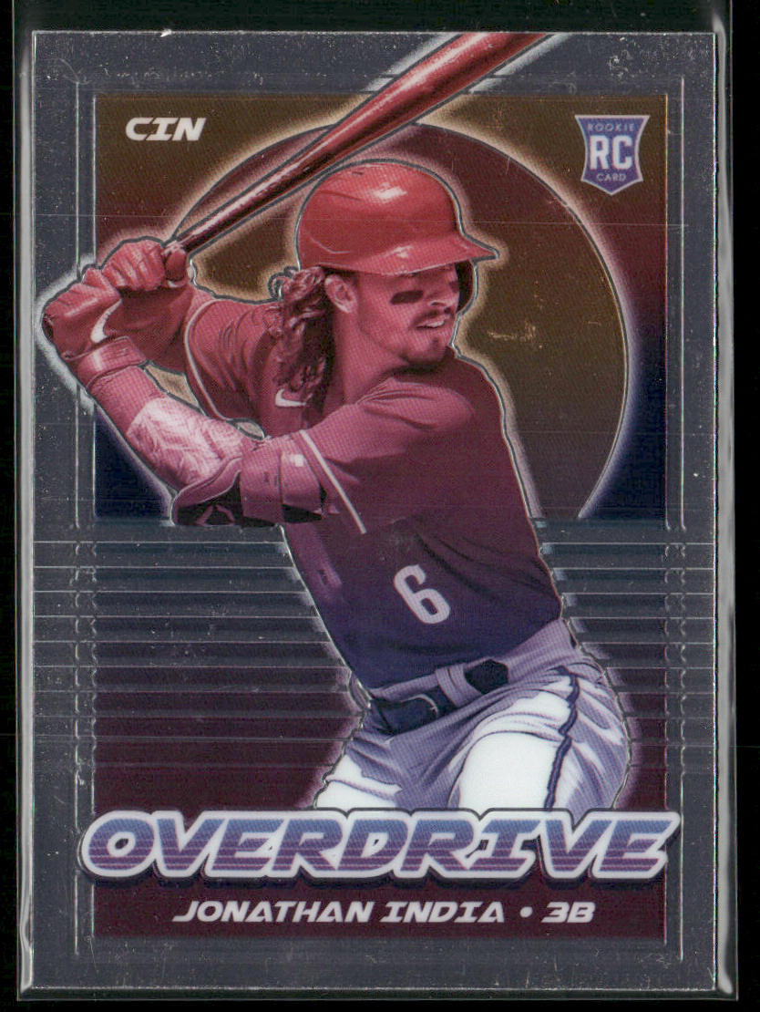 Jonathan India 2021 Panini Chronicles Overdrive #24 Cincinnati Reds