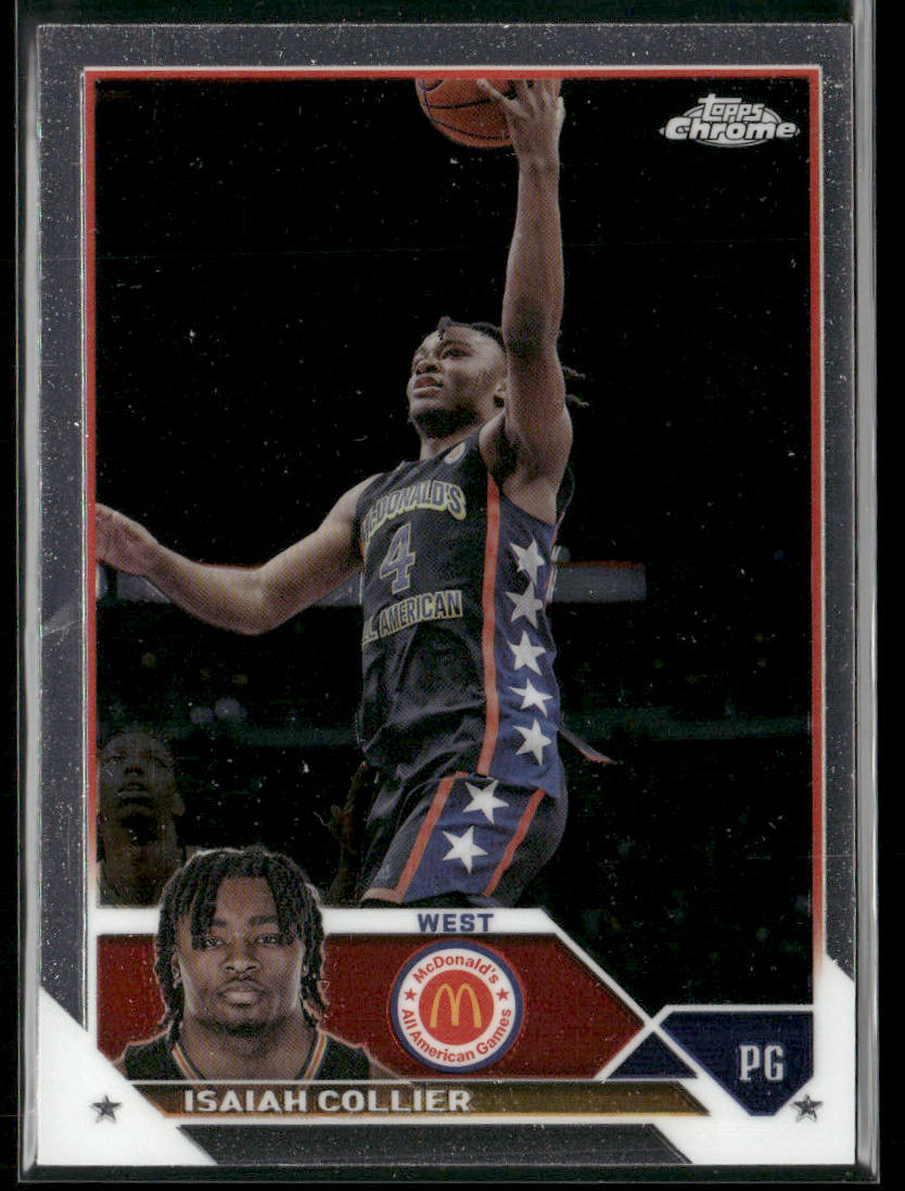 Isaiah Collier 2023 Topps Chrome McDonald's All American #14
