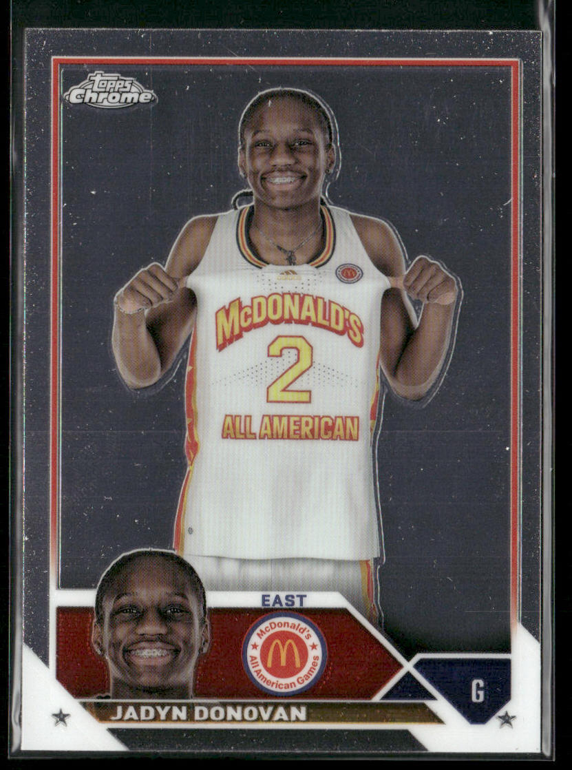 Jadyn Donovan 2023 Topps Chrome McDonald's All American #76