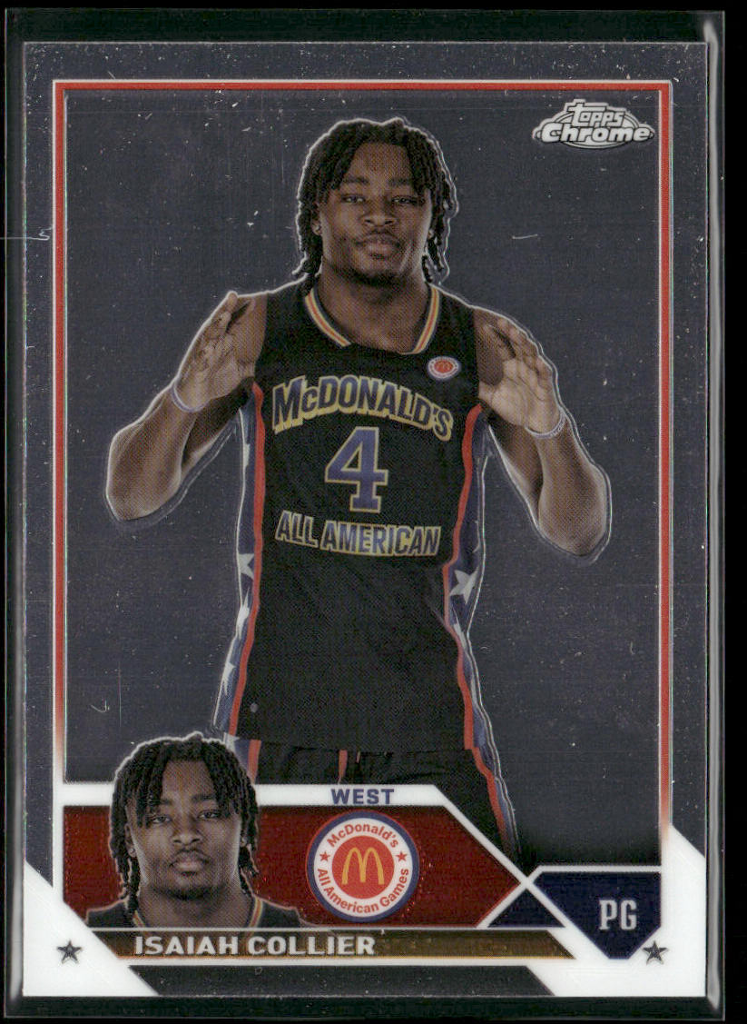 Isaiah Collier 2023 Topps Chrome McDonald's All American #62