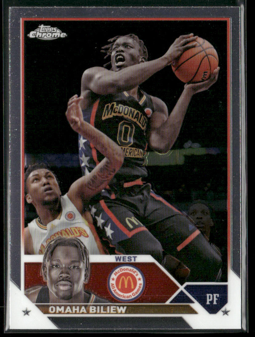 Omaha Biliew 2023 Topps Chrome McDonald's All American #13