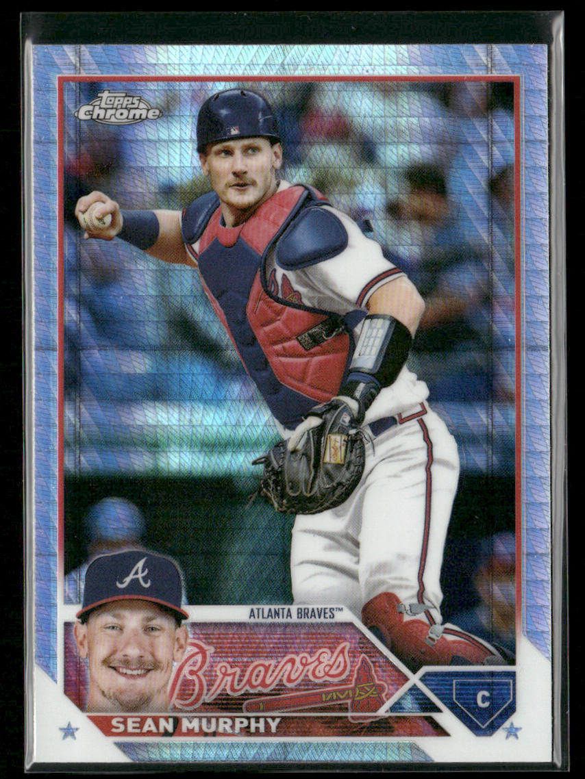 Sean Murphy 2023 Topps Chrome Refractors #178 Atlanta Braves