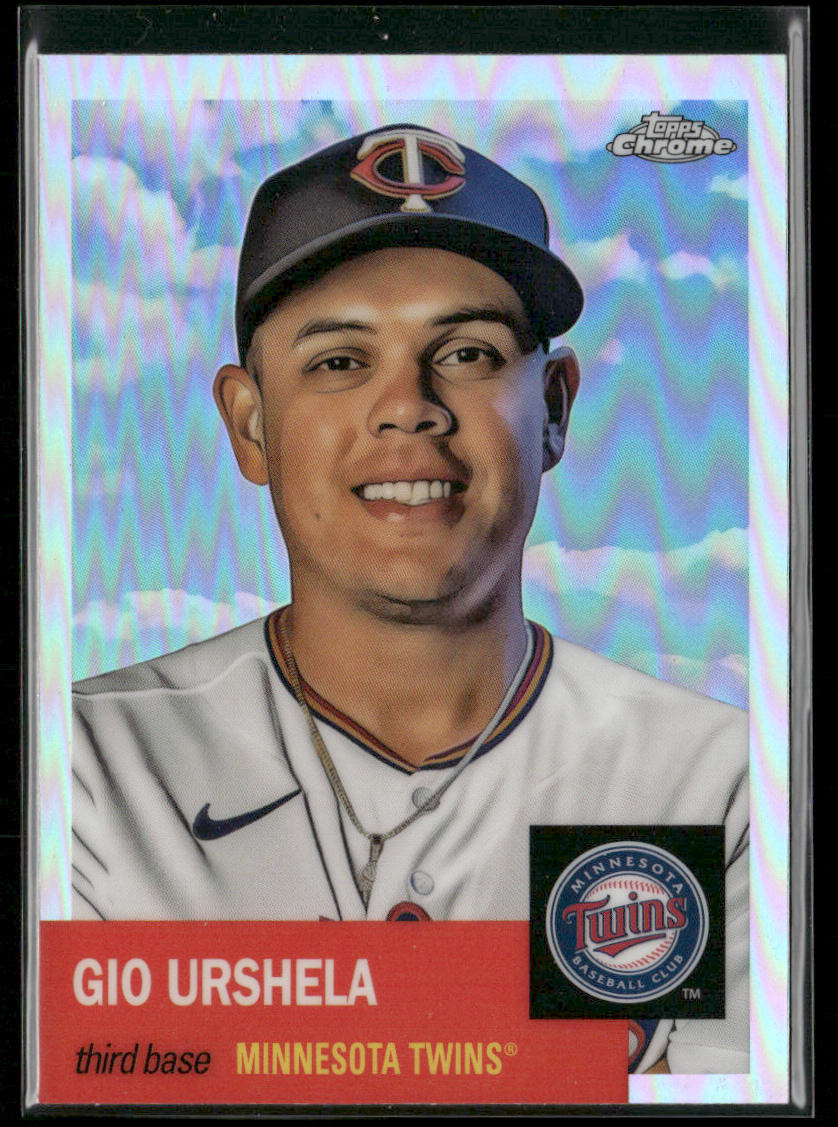 Gio Urshela 2022 Topps Chrome Platinum Anniversary Refractor #88 Minnesota Twins
