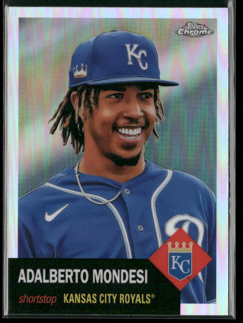 Adalberto Mondesi 2022 Topps Chrome Platinum Anniversary Refractor #102 Royals