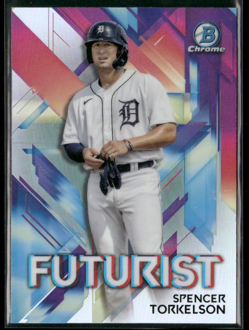 Spencer Torkelson 2021 Bowman Chrome Futurist #FUT-ST Detroit Tigers