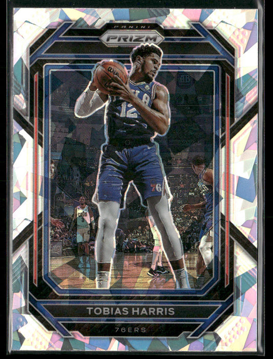 Tobias Harris 2022-23 Panini Prizm Prizms Ice #31 Philadelphia 76ers