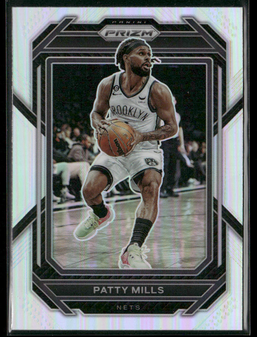 Patty Mills 2022-23 Panini Prizm Prizms Silver #18 Brooklyn Nets