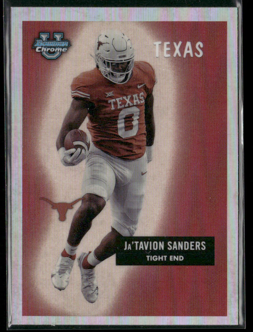 Ja'Tavion Sanders 2023 Bowman University Chrome 1955 Bowman Football #55BF-12