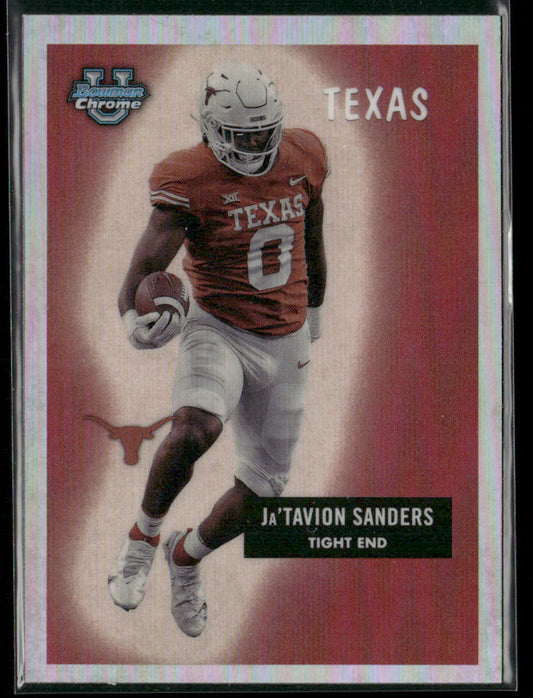 Ja'Tavion Sanders 2023 Bowman University Chrome 1955 Bowman Football #55BF-12