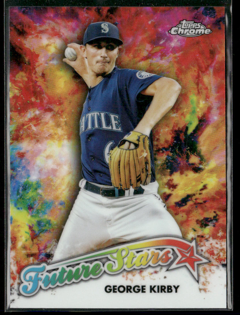 George Kirby 2023 Topps Chrome Future Stars #FS-5 Seattle Mariners front