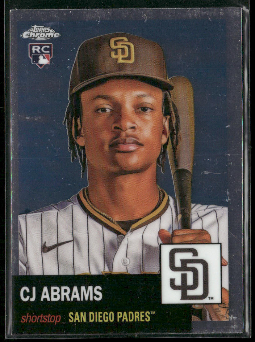 CJ Abrams 2022 Topps Chrome Platinum Anniversary #257 RC San Diego Padres