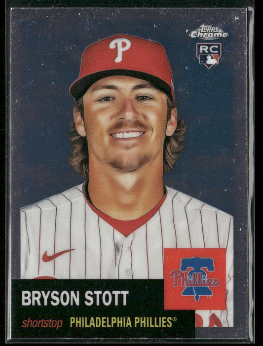 Bryson Stott 2022 Topps Chrome Platinum Anniversary #79 RC Philadelphia Phillies