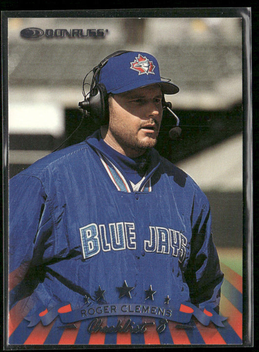Roger Clemens 1998 Donruss #418 Toronto Blue Jays