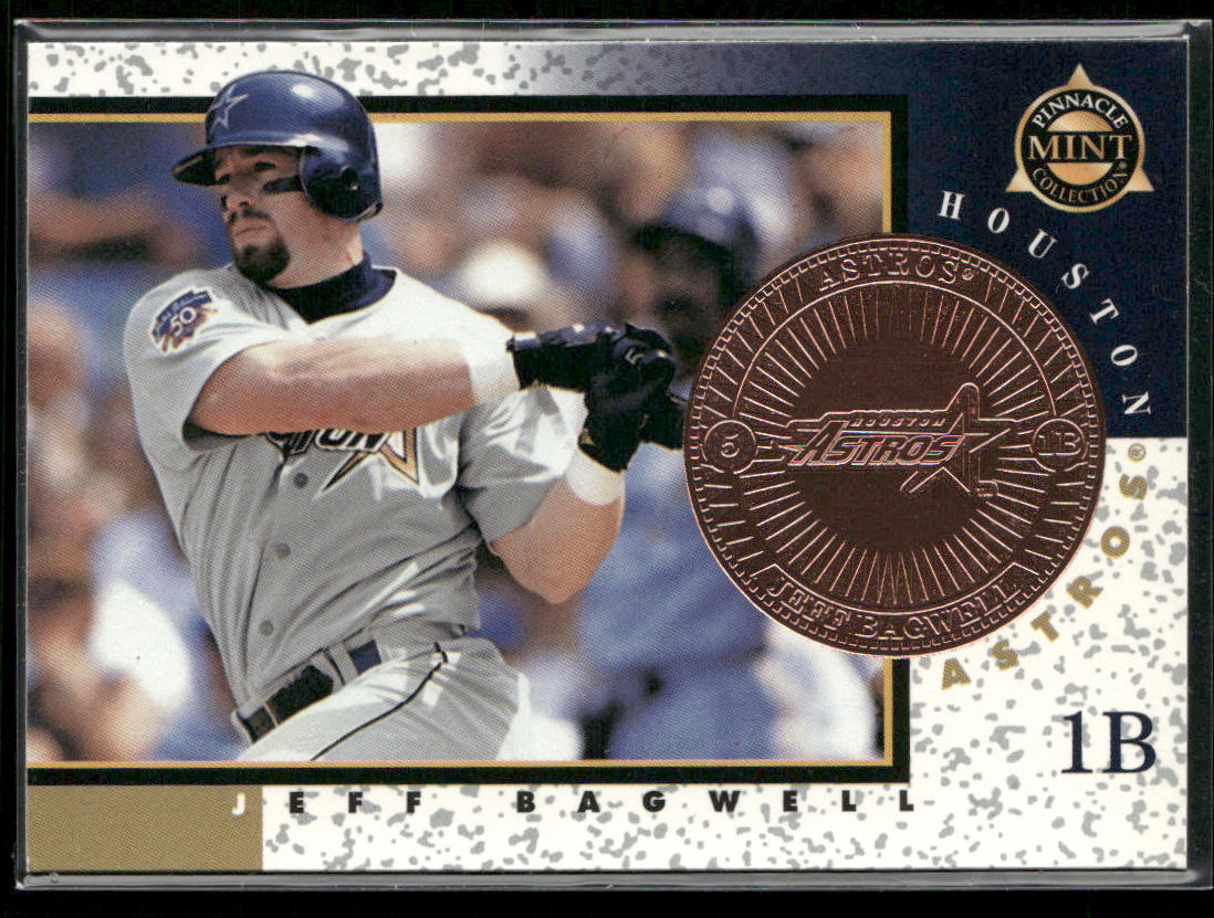 Jeff Bagwell 1998 Pinnacle Mint Collection Bronze #1 Houston Astros front