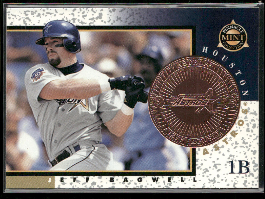 Jeff Bagwell 1998 Pinnacle Mint Collection Bronze #1 Houston Astros front