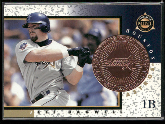 Jeff Bagwell 1998 Pinnacle Mint Collection Bronze #1 Houston Astros front