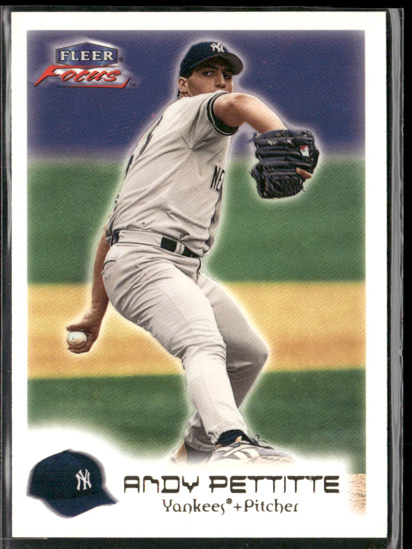 Andy Pettitte 2000 Fleer Focus #155 New York Yankees front