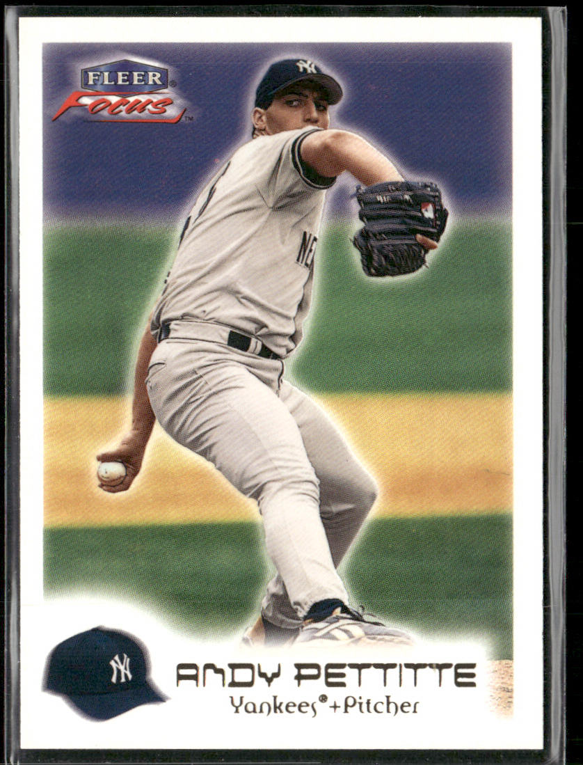 Andy Pettitte 2000 Fleer Focus #155 New York Yankees front