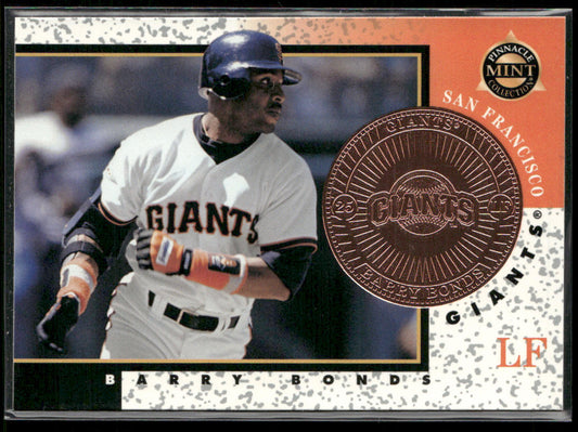 Barry Bonds 1998 Pinnacle Mint Collection Bronze #3 San Francisco Giants front