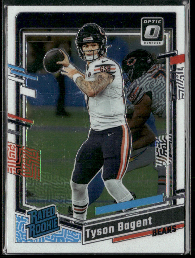 Tyson Bagent 2023 Donruss Optic #216 RC Chicago Bears