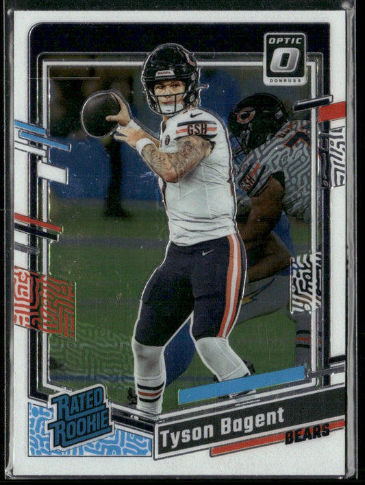 Tyson Bagent 2023 Donruss Optic #216 RC Chicago Bears