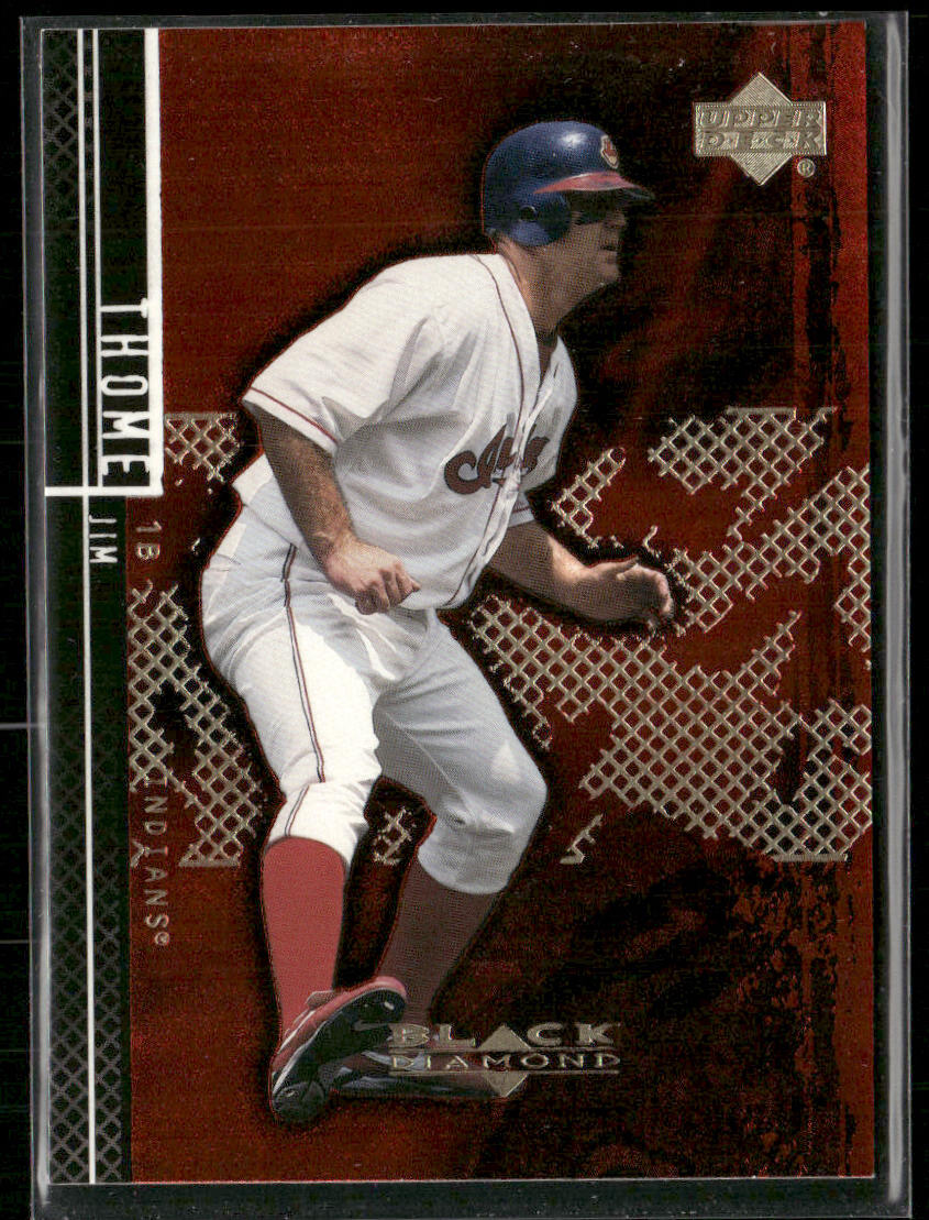 Jim Thome 2000 Upper Deck Black Diamond Rookie Edition #15 Cleveland Indians