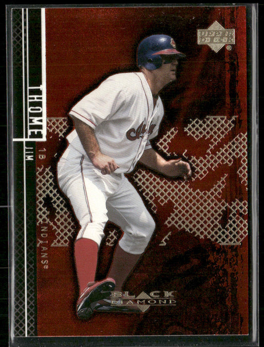 Jim Thome 2000 Upper Deck Black Diamond Rookie Edition #15 Cleveland Indians