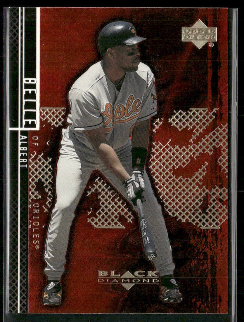 Albert Belle 2000 Upper Deck Black Diamond Rookie Edition #19 Baltimore Orioles