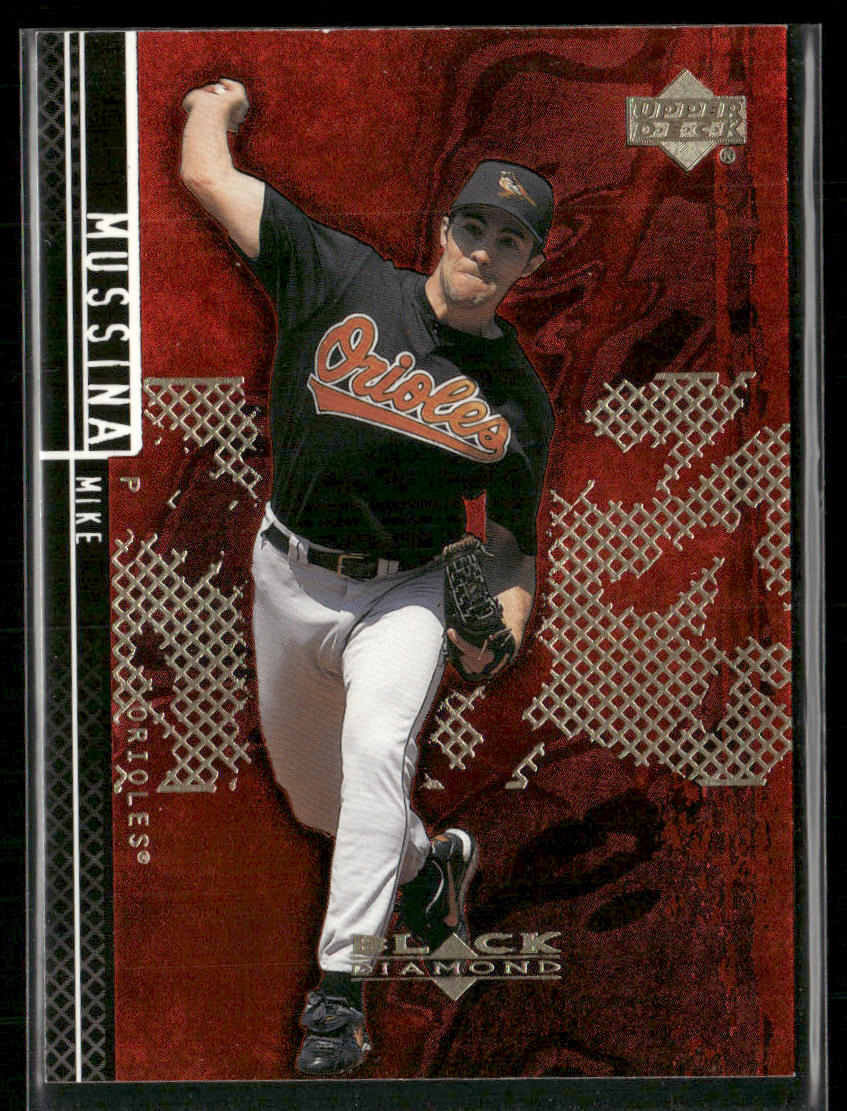 Mike Mussina 2000 Upper Deck Black Diamond Rookie Edition #20 Baltimore Orioles