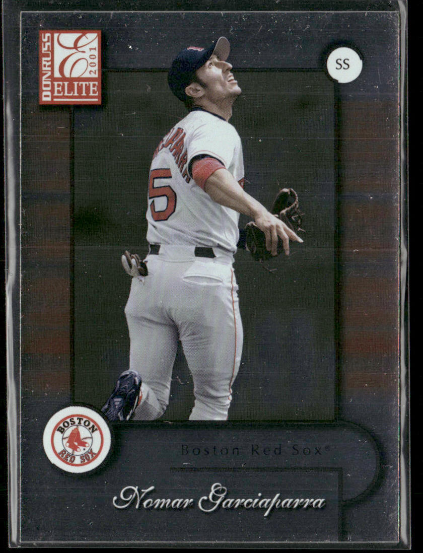 Nomar Garciaparra 2001 Donruss Elite #17 Boston Red Sox