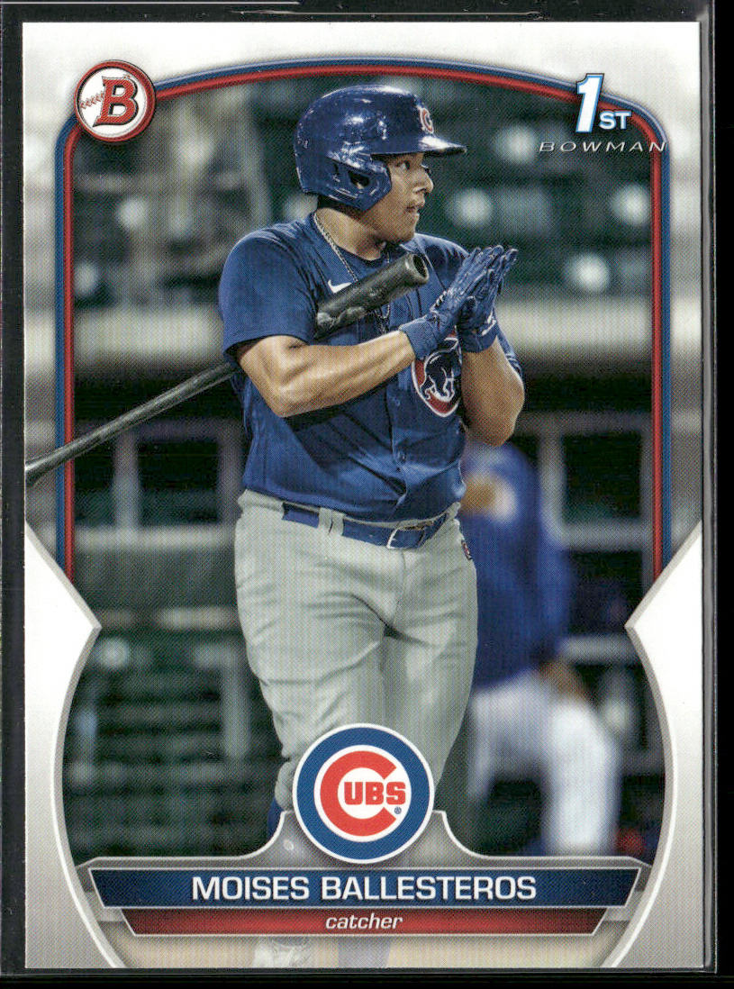 Moises Ballesteros 2023 Bowman Prospects #BP-11 Chicago Cubs