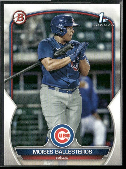 Moises Ballesteros 2023 Bowman Prospects #BP-11 Chicago Cubs