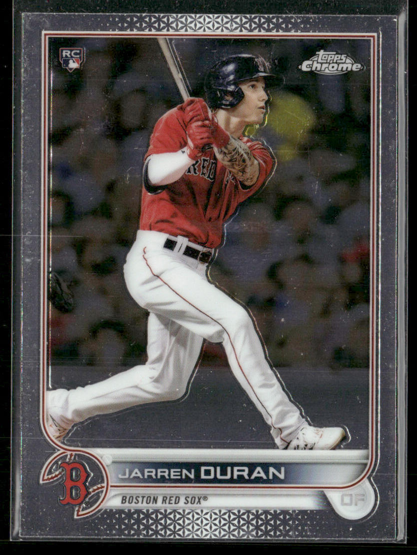 Jarren Duran 2022 Topps Chrome Sonic #113 RC Boston Red Sox