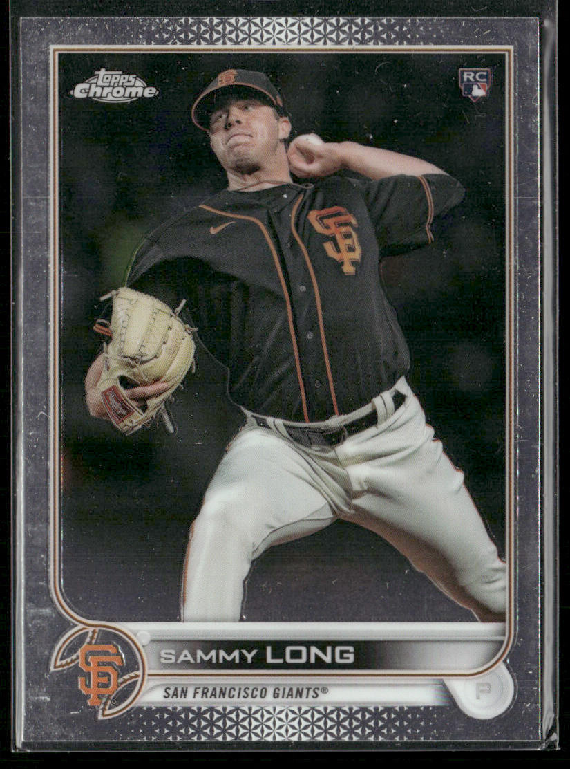 Sammy Long 2022 Topps Chrome #59 RC San Francisco Giants