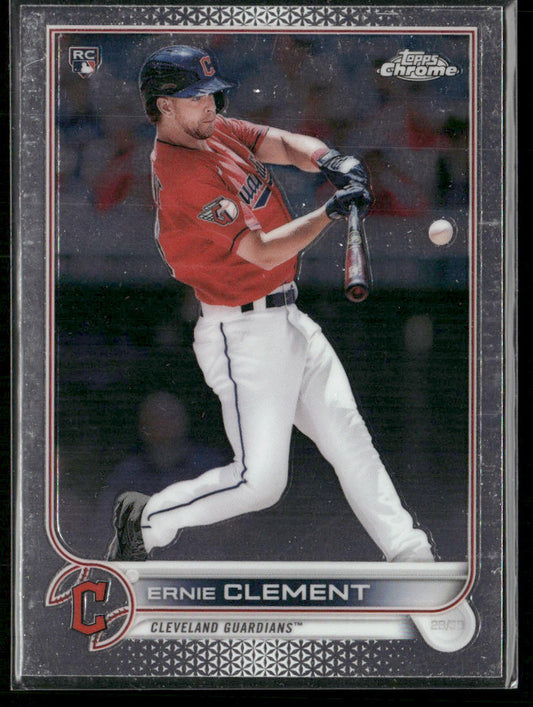Ernie Clement 2022 Topps Chrome #145 RC Cleveland Guardians