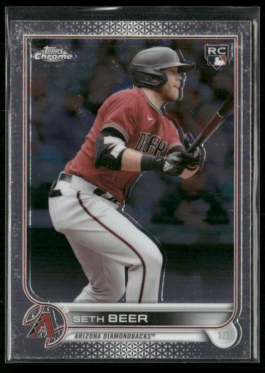 Seth Beer 2022 Topps Chrome #186 RC Arizona Diamondbacks