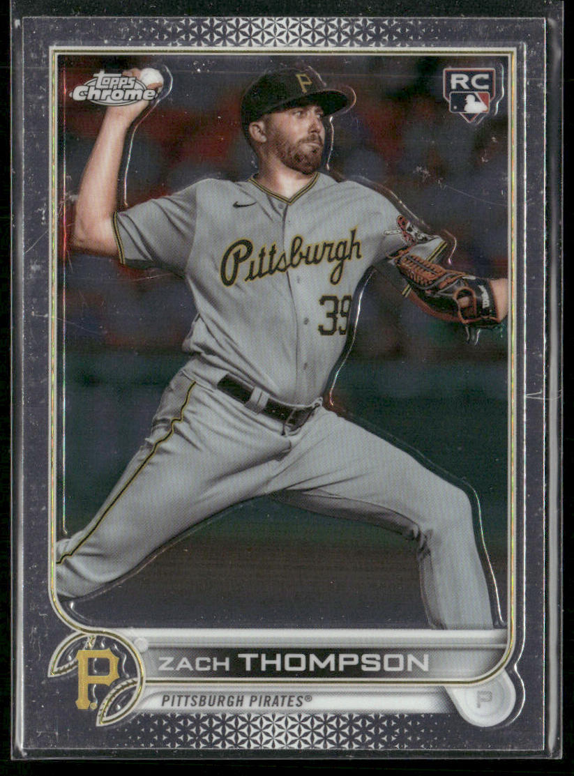 Zach Thompson 2022 Topps Chrome Sonic #30 RC Pittsburgh Pirates
