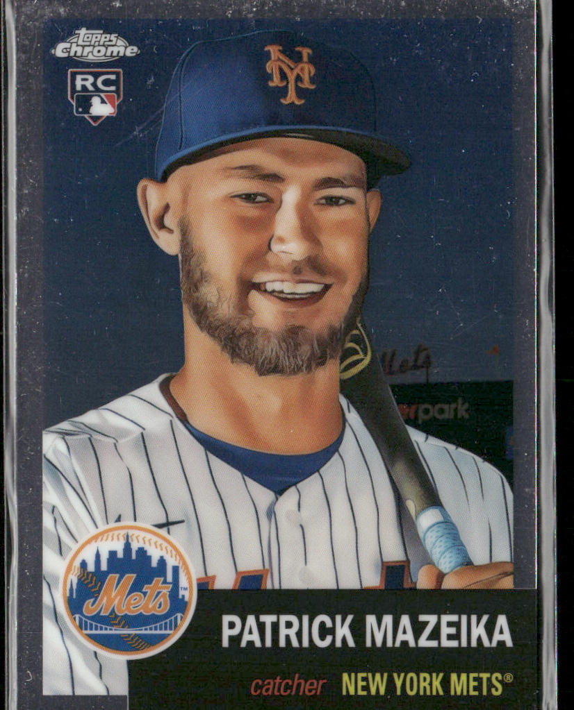 Patrick Mazeika 2022 Topps Chrome Platinum Anniversary #196 RC New York Mets