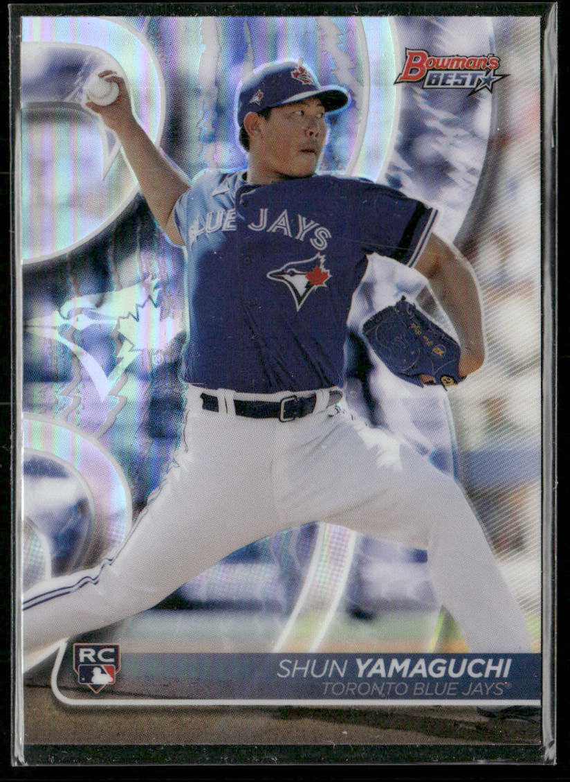 Shun Yamaguchi 2020 Bowman's Best #1 RC Toronto Blue Jays