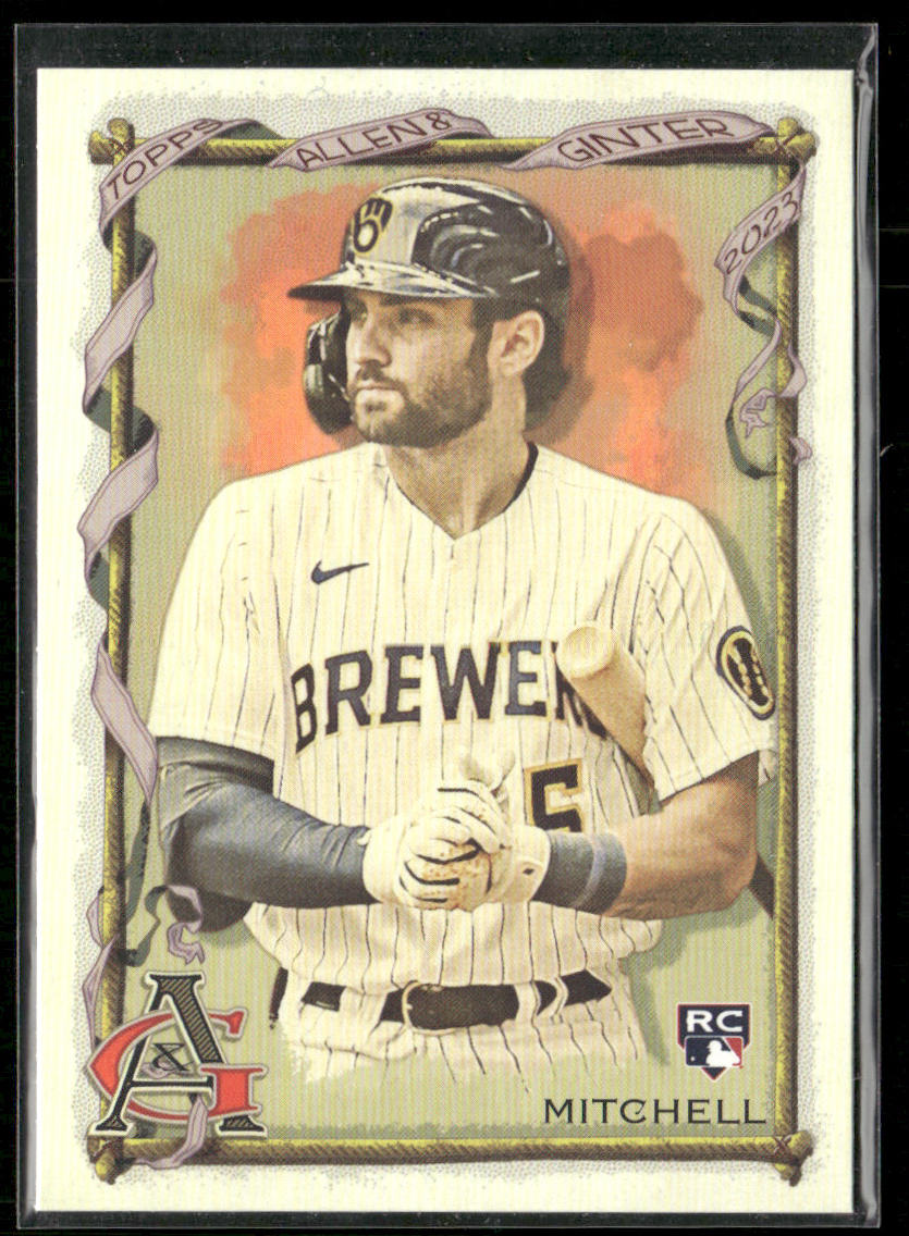 Garrett Mitchell 2023 Topps Allen & Ginter #117 RC Milwaukee Brewers