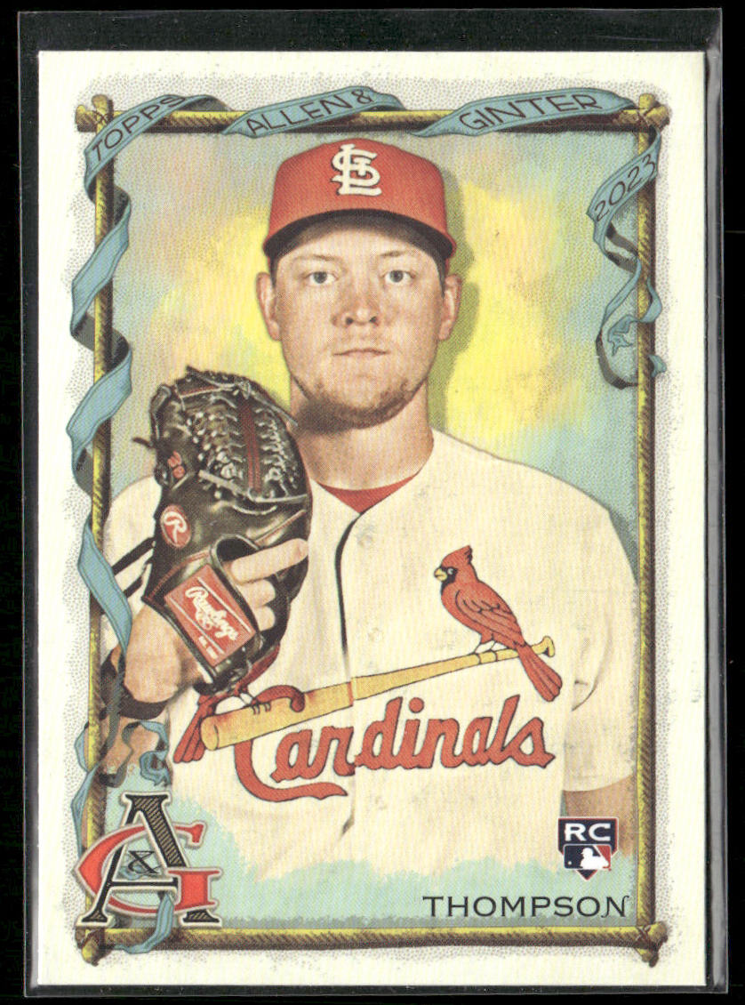 Zack Thompson 2023 Topps Allen & Ginter Silver Portrait #137 RC Cardinals